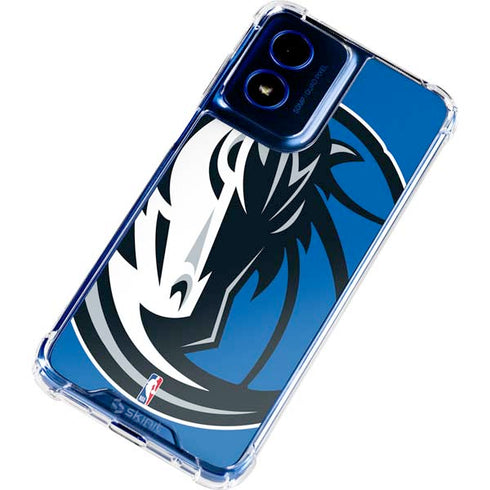 NBA Dallas Mavericks Large Logo Moto G 5G (2024) Clear Case